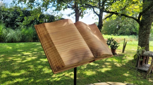 Livre en bois à Favars